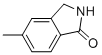 Structure of 5-METHYL-2,3-DIHYDRO-ISOINDOL-1-ONE