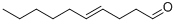 Structure of TRANS-4-DECEN-1-AL