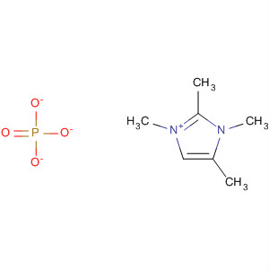 Structure of 1,3-DIMETHYLIMIDAZOLIUM DIMETHYL PHOSPHATE