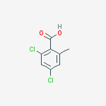 2,4-dichloro-6-methylbenzoic acid结构式