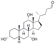 Structure of 3α,7α,12α-Trihydroxy-5β-cholan-24-al