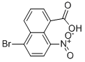 Structure of 5-bromo-8-nitronaphthalene-1-carboxylic acid