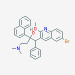 Structure of Bedaquiline (Mixture of DiastereoMers)