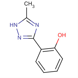 Phenol, 2-(5-methyl-1H-1,2,4-triazol-3-yl)-结构式