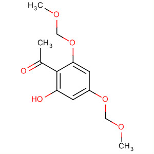 Structure of Ethanone, 1-[2-hydroxy-4,6-bis(methoxymethoxy)phenyl]-