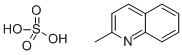 QUINALDINE SULFATE结构式