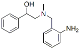 Structure of alpha-[[[(2-aminophenyl)methyl]methylamino]methyl]benzyl alcohol
