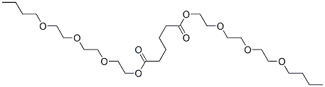 Structure of bis[2-[2-(2-butoxyethoxy)ethoxy]ethyl] adipate