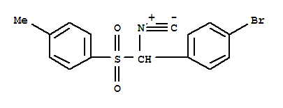 Structure of 4-BROMO-1-[ISOCYANO-(TOLUENE-4-SULFONYL)-METHYL]-BENZENE