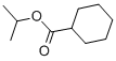 Structure of CYCLOHEXANECARBOXYLIC ACID ISOPROPYL ESTER