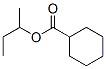 Structure of 1-methylpropyl cyclohexanecarboxylate