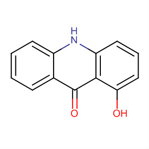 Structure of 9(10H)-Acridinone, 1-hydroxy-