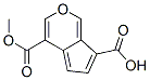 Structure of Cyclopenta[c]pyran-4,7-dicarboxylic acid 4-methyl ester