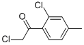 Structure of ETHANONE,2-CHLORO-1-(2-CHLORO-4-METHYLPHENYL)-