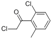 ETHANONE,2-CHLORO-1-(2-CHLORO-6-METHYLPHENYL)-结构式