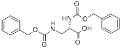 Structure of N-ALPHA,BETA-BIS-Z-L-2,3-DIAMINOPROPIONIC ACID