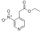 Structure of ethyl 2-(3-nitropyridin-4-yl)acetate