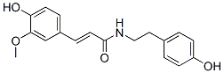 Structure of feruloyltyramine