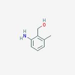 Structure of (2-amino-6-methylphenyl)methanol