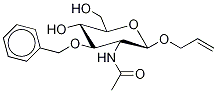 Structure of 2-Propenyl 2-(Acetylamino)-2-deoxy-3-O-(phenylmethyl)--D-glucopyranoside