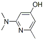 Structure of 4-Pyridinol,  2-(dimethylamino)-6-methyl-