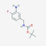 Structure of TERT-BUTYL 3-AMINO-4-FLUOROBENZYLCARBAMATE