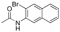 Structure of N-(3-bromo-2-naphthyl)acetamide