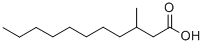 Structure of 3-METHYLUNDECANOIC ACID