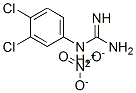 Structure of 3,4-dichlorophenylguanidinium nitrate