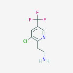 Structure of 2-(3-Chloro-5-(trifluoromethyl) pyridin-2-yl)ethanamine