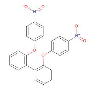 Structure of 1,1'-Biphenyl, 2,2'-bis(4-nitrophenoxy)-