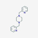 Structure of 1,4-BIS-PYRIDIN-2-YLMETHYL-PIPERAZINE