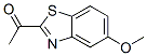Ethanone, 1-(5-methoxy-2-benzothiazolyl)-结构式