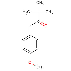 2-Butanone, 1-(4-methoxyphenyl)-3,3-dimethyl-结构式