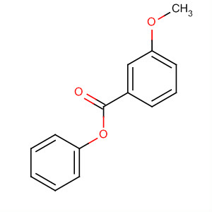 Benzoic acid, 3-methoxy-, phenyl ester结构式