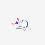 Structure of 3,5-Dimethyl-1-nitroadamantane