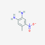 Structure of 1,2-Benzenediamine, 4-methyl-5-nitro-