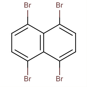 Structure of Naphthalene, 1,4,5,8-tetrabromo-
