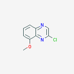 2-chloro-8-methoxyQuinoxaline结构式