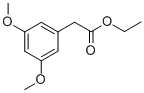 Structure of ethyl 2-(3,5-dimethoxyphenyl)acetate
