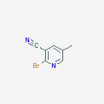 Structure of 2-BroMo-5-Methylnicotinonitrile