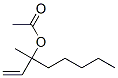Structure of 3-methyloct-1-en-3-yl acetate
