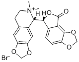 Structure of (-)-BICUCULLINE METHBROMIDE
