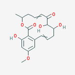 Structure of (5Z)-7-OXOZEAENOL
