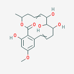 Chemical structure of Antibiotic LL Z1640-4