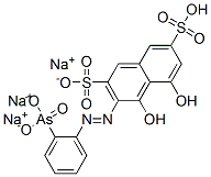 Structure of ARSENAZO I TRISODIUM SALT