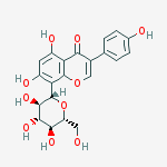 Structure of 8-C-Glucosylgenistein