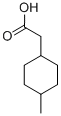 Structure of 4-METHYLCYCLOHEXANEACETIC ACID