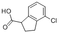 Structure of 4-CHLORO-2,3-DIHYDRO-1H-INDENE-1-CARBOXYLIC ACID