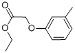 (3-METHYLPHENOXY) ACETIC ACID ETHYL ESTER结构式